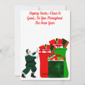 Vroege kerstkaart (Achterkant)