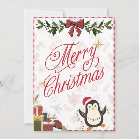 Vroege kerstkaart (Voorkant)