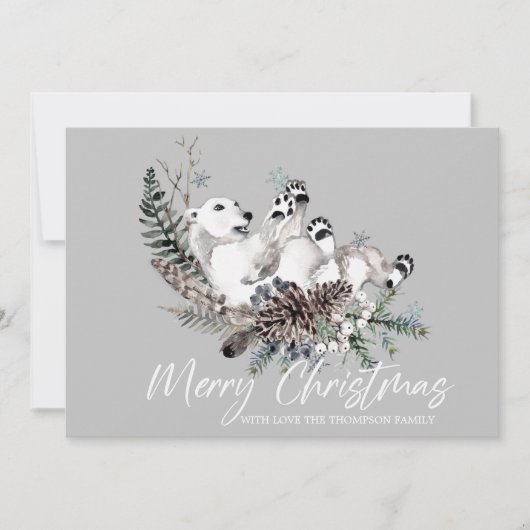 Vroege kerstkaart (Voorkant)