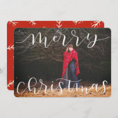 Vroege kerstkaart (Voorkant / Achterkant)