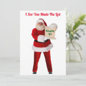 Vroege kerstkaart (Staand voorkant)