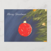 Vroege kerstkaart aankondigingskaart (Voorkant)