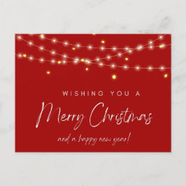 Vroege kerstkaart briefkaart