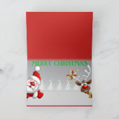 Vroege kerstkaart feestdagen kaart (Binnen)