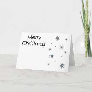 Vroege kerstkaart feestdagen kaart