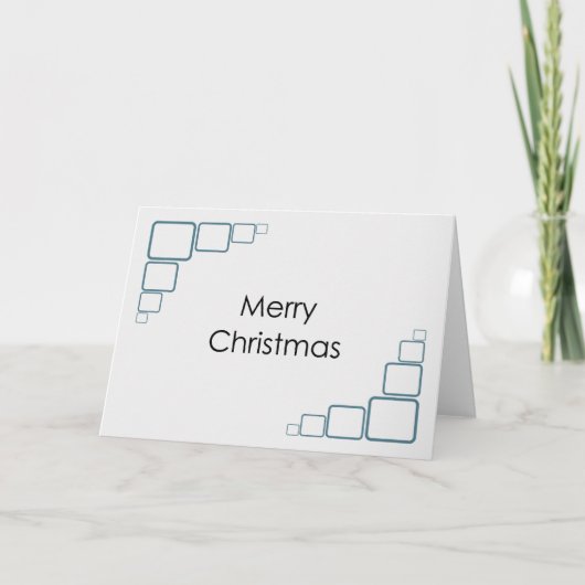 Vroege kerstkaart feestdagen kaart (Voorkant)