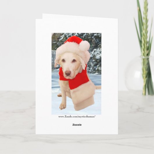 Vroege kerstkaart feestdagen kaart (Achterkant)