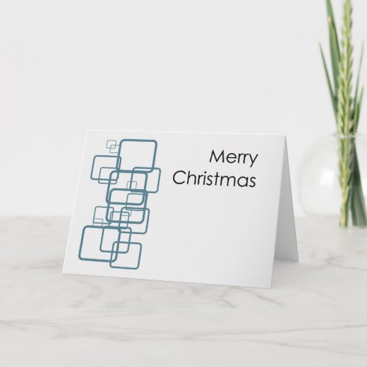 Vroege kerstkaart feestdagen kaart (Voorkant)