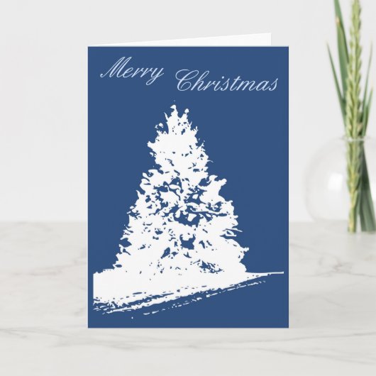 Vroege kerstkaart feestdagen kaart (Voorkant)