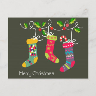 Vroege kerstkaart feestdagenkaart