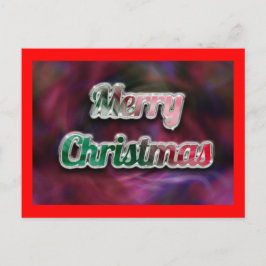 Vroege kerstkaart feestdagenkaart