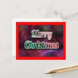 Vroege kerstkaart feestdagenkaart