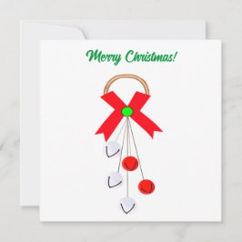 Vroege kerstkaart kaart