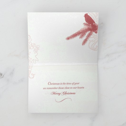 Vroege kerstkaart kaart (Binnen)