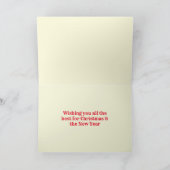 Vroege kerstkaart kaart (Binnen)