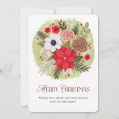 Vroege kerstkaart kaart (Voorkant)