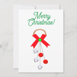 Vroege kerstkaart kaart