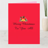 Vroege kerstkaart kaart (Voorkant)