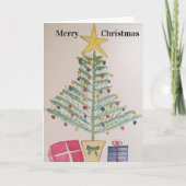 Vroege kerstkaart kaart (Voorkant)