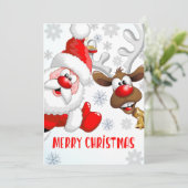 Vroege kerstkaart, kerstkaart  (Staand voorkant)