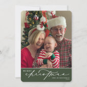 Vroege kerstkaart voor kerstritsritten (Voorkant)