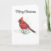 Vroege kerstkaartje kaart (Voorkant)