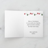 Vroege kerstkaartje voor ontbijtkoek feestdagen kaart (Binnen)