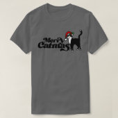 Vroege kerstkatjes Meow T-shirt (Design voorkant)