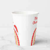 Vroege kerstkerstkerstkerstkerstkerstkerstfeestdag papieren bekers (Rechts)