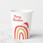 Vroege kerstkerstkerstkerstkerstkerstkerstfeestdag papieren bekers (Voorkant)