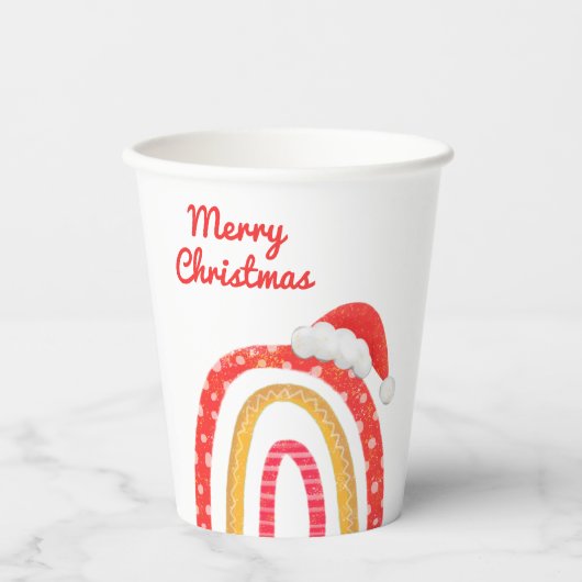 Vroege kerstkerstkerstkerstkerstkerstkerstfeestdag papieren bekers (Voorkant)