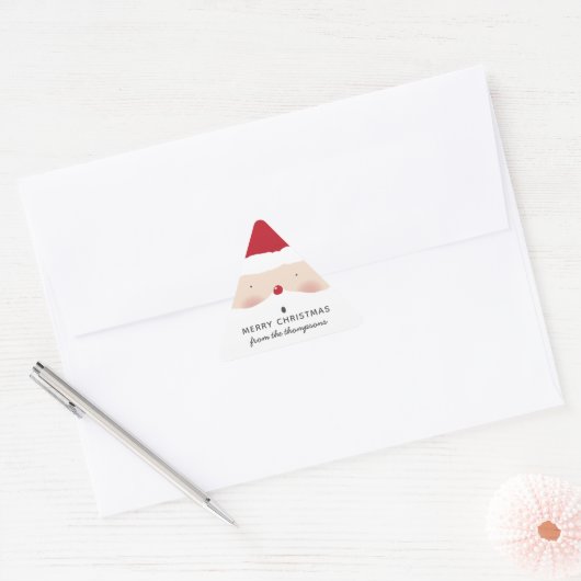 Vroege kerstkerstkerstkerstkerstkerstman, geperson sticker (Envelop)