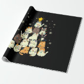 Vroege kerstkerstmis cadeaupapier (Uitgerold)