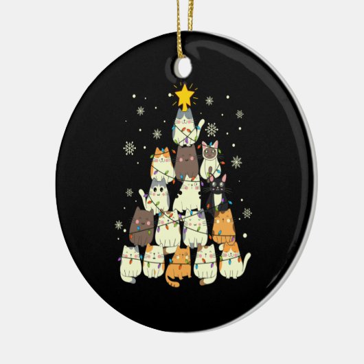 Vroege kerstkerstmis keramisch ornament (Links)