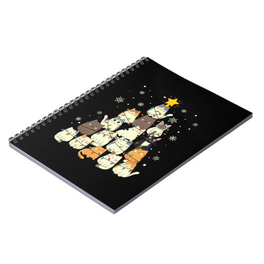 Vroege kerstkerstmis notitieboek (Linkerzijde)