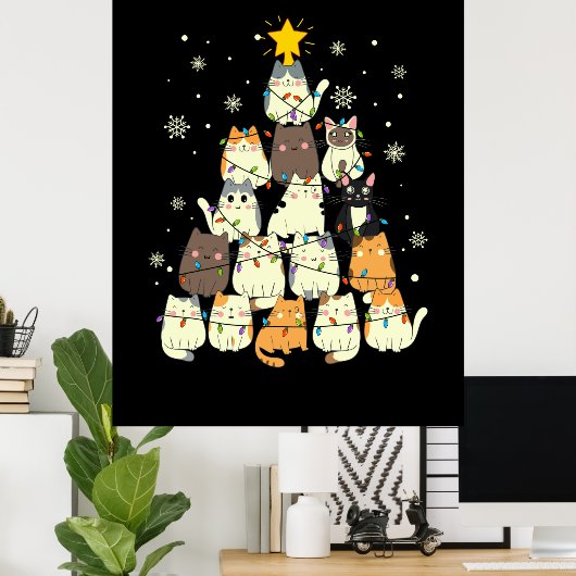 Vroege kerstkerstmis poster (Thuiskantoor)