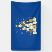 Vroege kerstkerstmis spandoek (Verticaal)