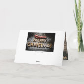 Vroege kerstkoekjes - kerstkaart feestdagen kaart (Achterkant)