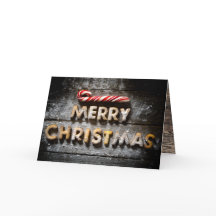 Vroege kerstkoekjes - kerstkaart