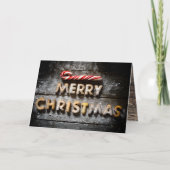 Vroege kerstkoekjes - kerstkaart feestdagen kaart (Voorkant)