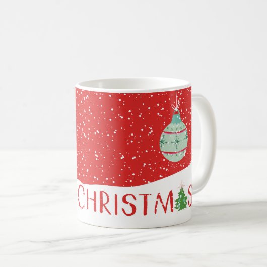 Vroege kerstkoffie Mok (Voorkant rechts)