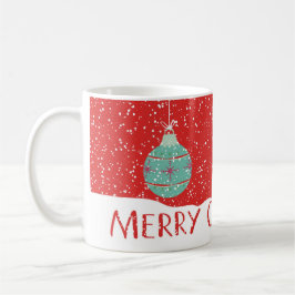 Vroege kerstkoffie Mok