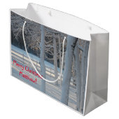 Vroege kerstlandscènes groot cadeauzakje (Achterkant Gekanteld)