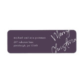 Vroege kerstmanlabel etiket (Voorkant)