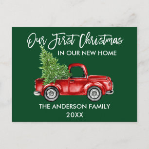 Vroege Kerstmis met het Groene Sint van het Manusc Briefkaart
