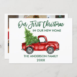 Vroege Kerstmis Nieuwe startfoto voor penseelscrip Feestdagenkaart