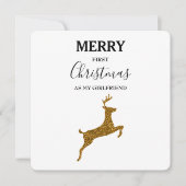 Vroege Kerstmis Vriendin Xmas Kaart (Voorkant)