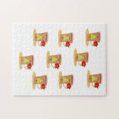 Vroege kerstMokken met Puzzle-kerstdagen Legpuzzel (Horizontaal)