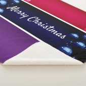 Vroege kerstpannen sherpa deken (3/4)