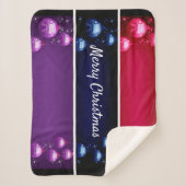 Vroege kerstpannen sherpa deken (Voorkant)